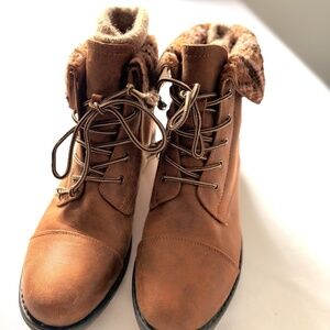 Cliffs by White Mountain Duena Women's Combat Hiking Boots Size 11 M New in Box